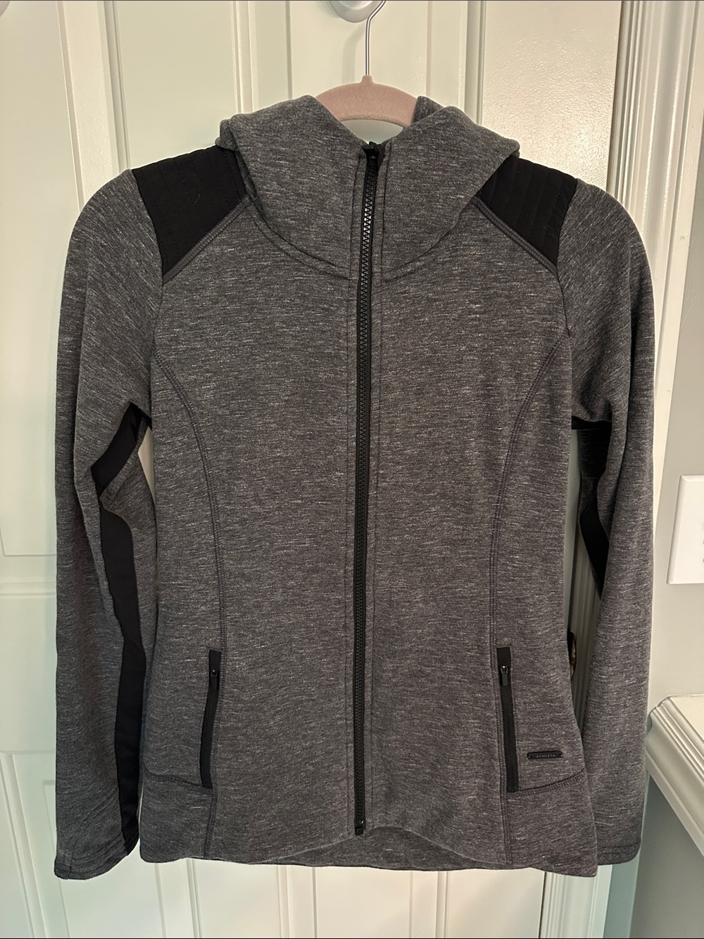 Athleta Women’s Fleece-Lined Hooded Zip Jacket